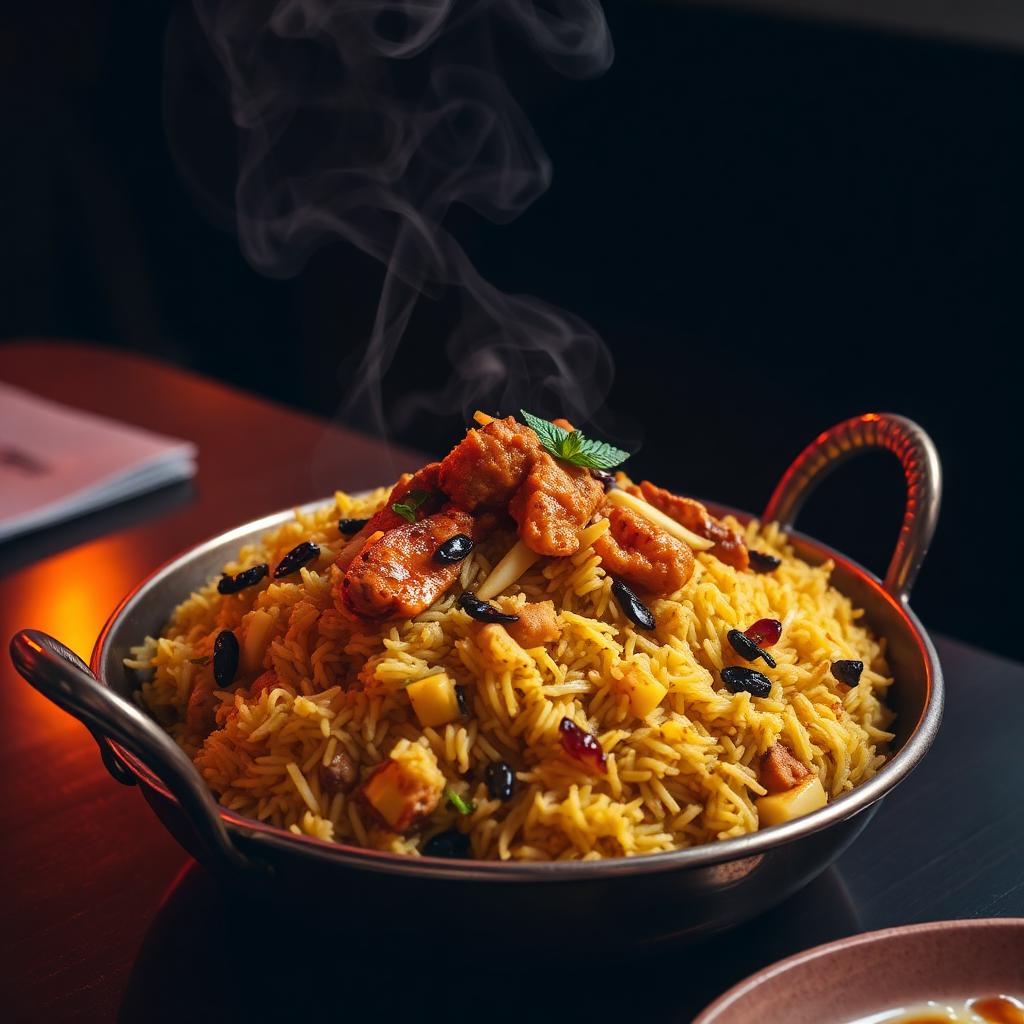 Saffron Skies Briyani