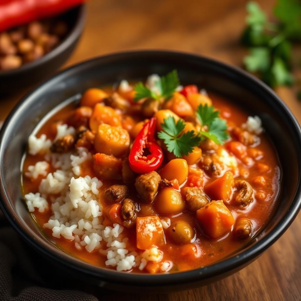 Mauritian Curry Bowl
