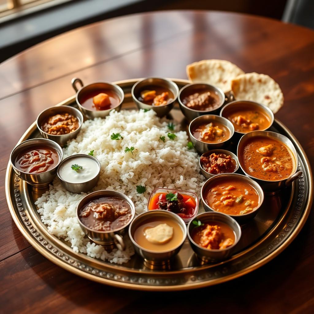 Island Fusion Thali